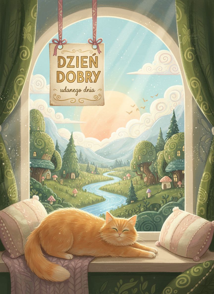 kartki na dzień dobry