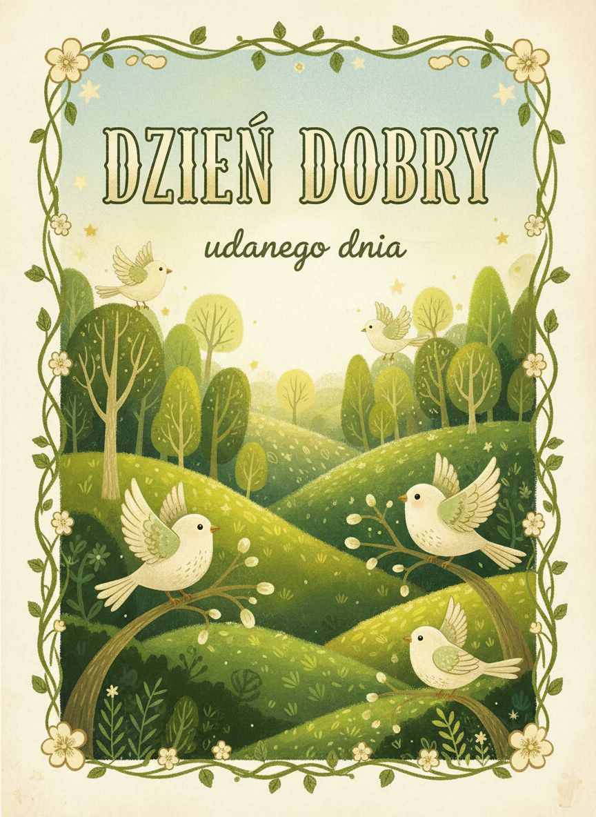 kartki na dzień dobry