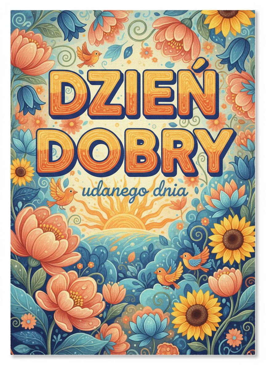 kartki na dzień dobry