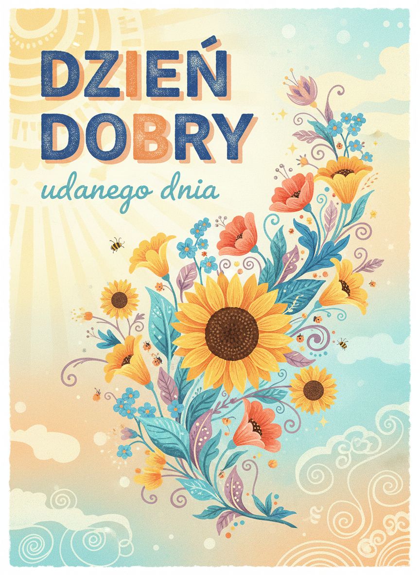 kartki na dzień dobry