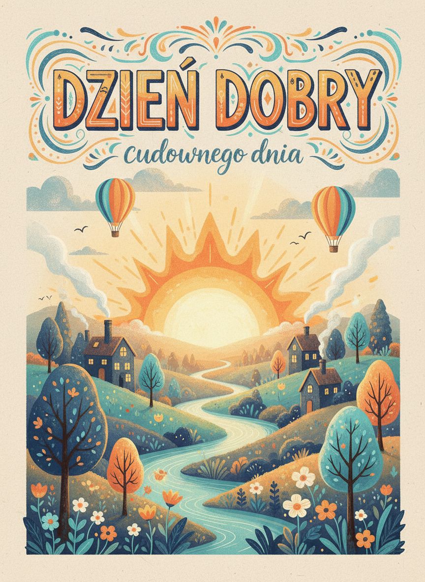 kartki na dzień dobry